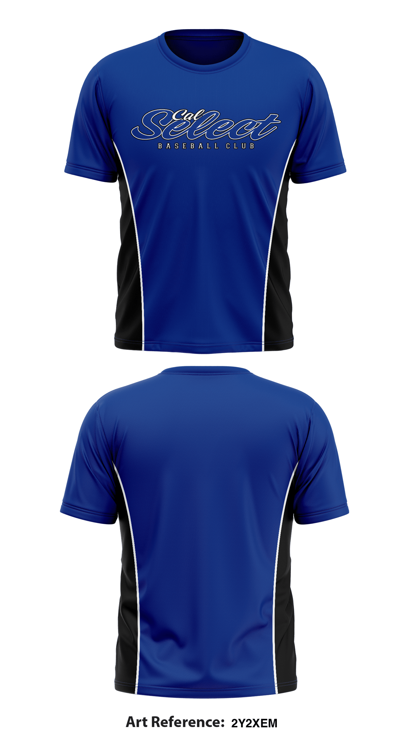 Cal Select Core Men's SS Performance Tee - 2Y2XEm