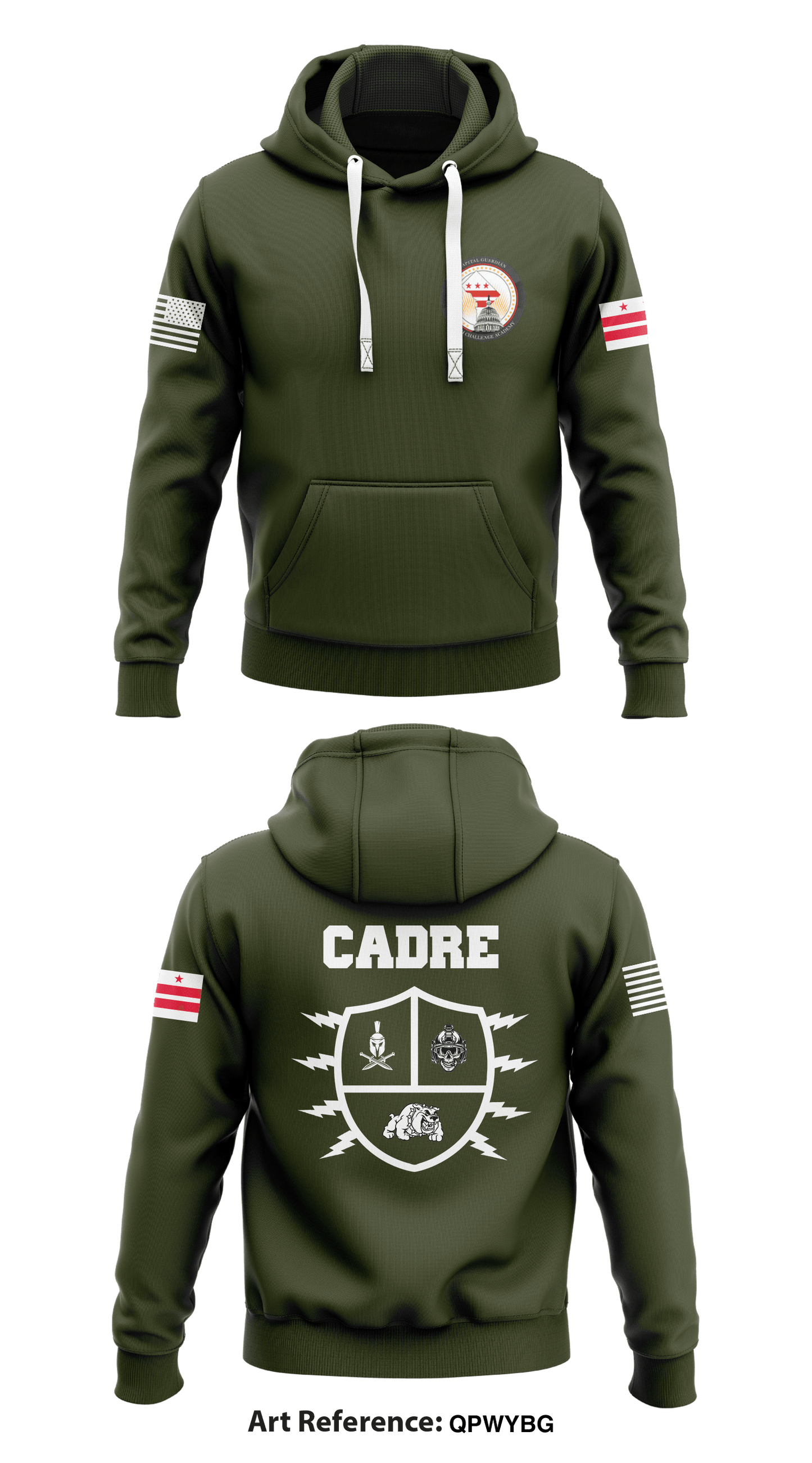 Capital Guardián Youth Challenge Academy Store 1  Core Men's Hooded Performance Sweatshirt - QPwyBg