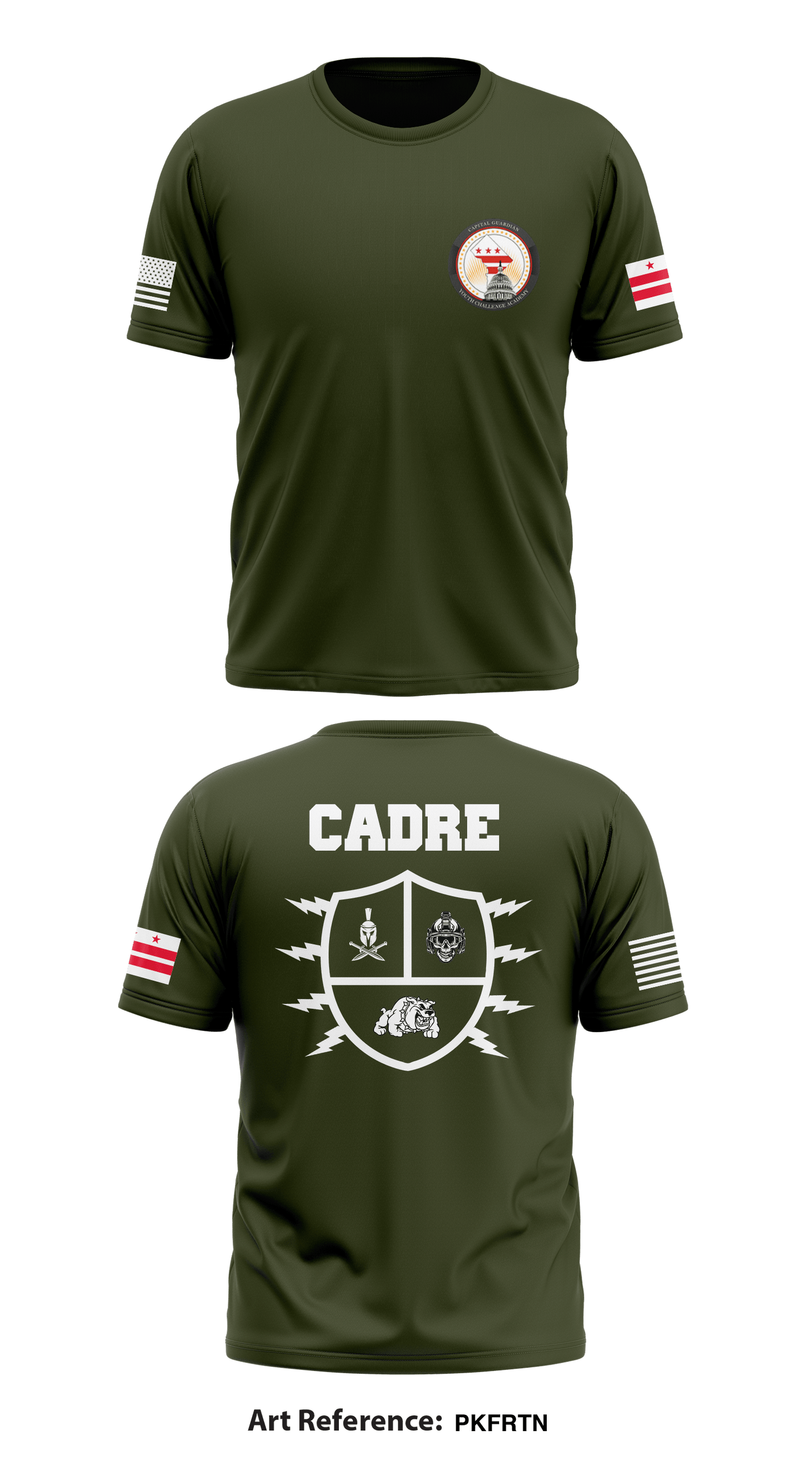 Capital Guardián Youth Challenge Academy Store 1 Core Men's SS Performance Tee - PKFrtN