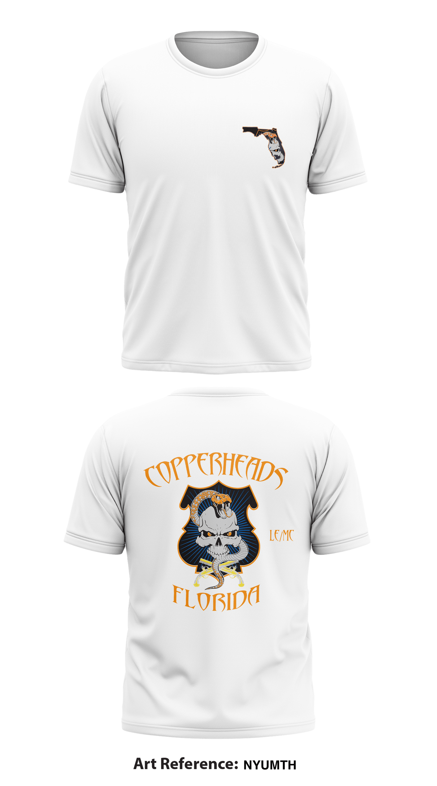 Copperheads Florida Core Men's SS Performance Tee - nyumth