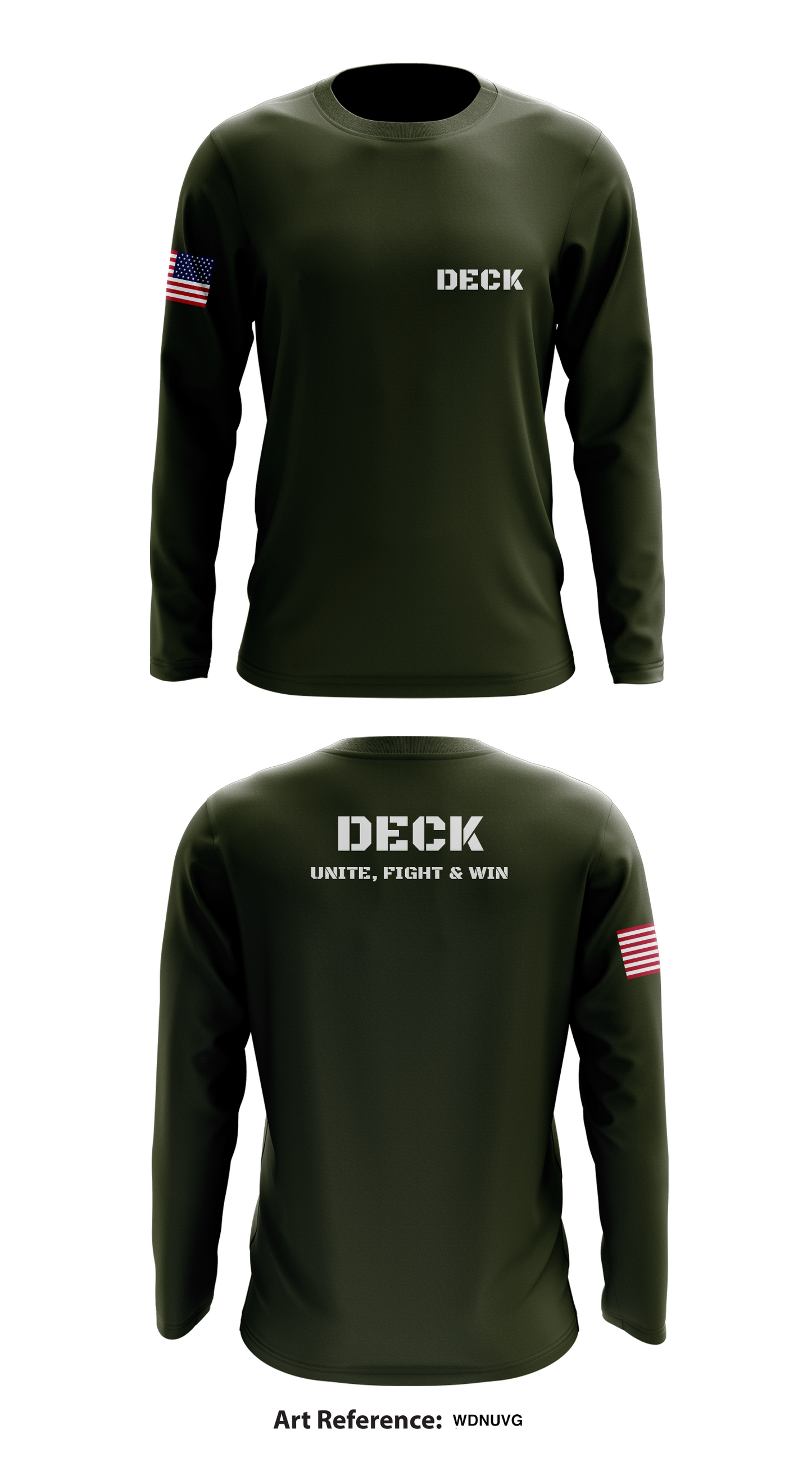 Deck Store 1 Core Men's LS Performance Tee - WdnUVG