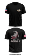 Delta Company 3rd Regiment, West Point Short-Sleeve Performance Shirt -MrKUap