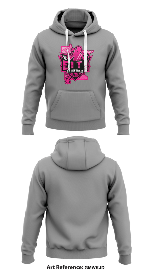 E1T1 Queens Store 1 Core Men's Hooded Performance Sweatshirt - GMwKjD