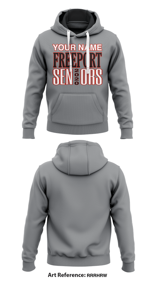 Freeport Seniors  Core Men's Hooded Performance Sweatshirt - RRRHRw