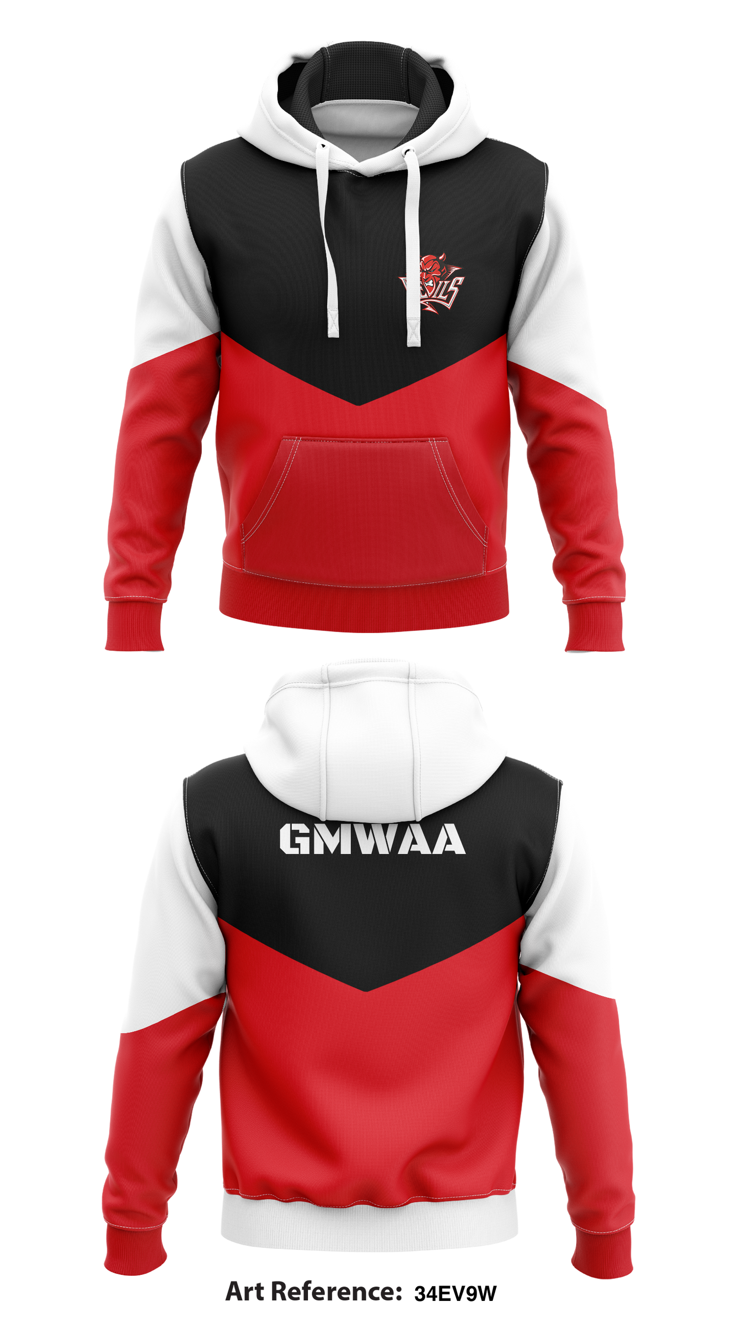 GMWAA Store 2  Core Men's Hooded Performance Sweatshirt - 34ev9w