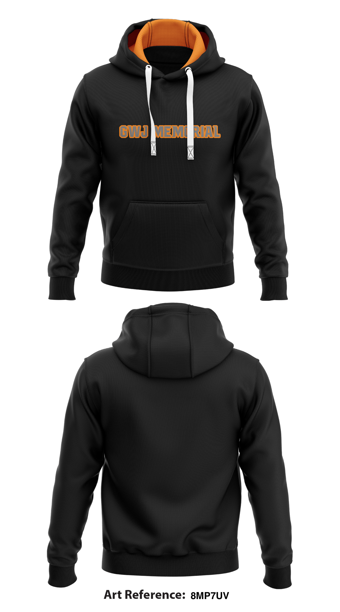 GWJ Memorial Store 1  Core Men's Hooded Performance Sweatshirt - 8mP7Uv