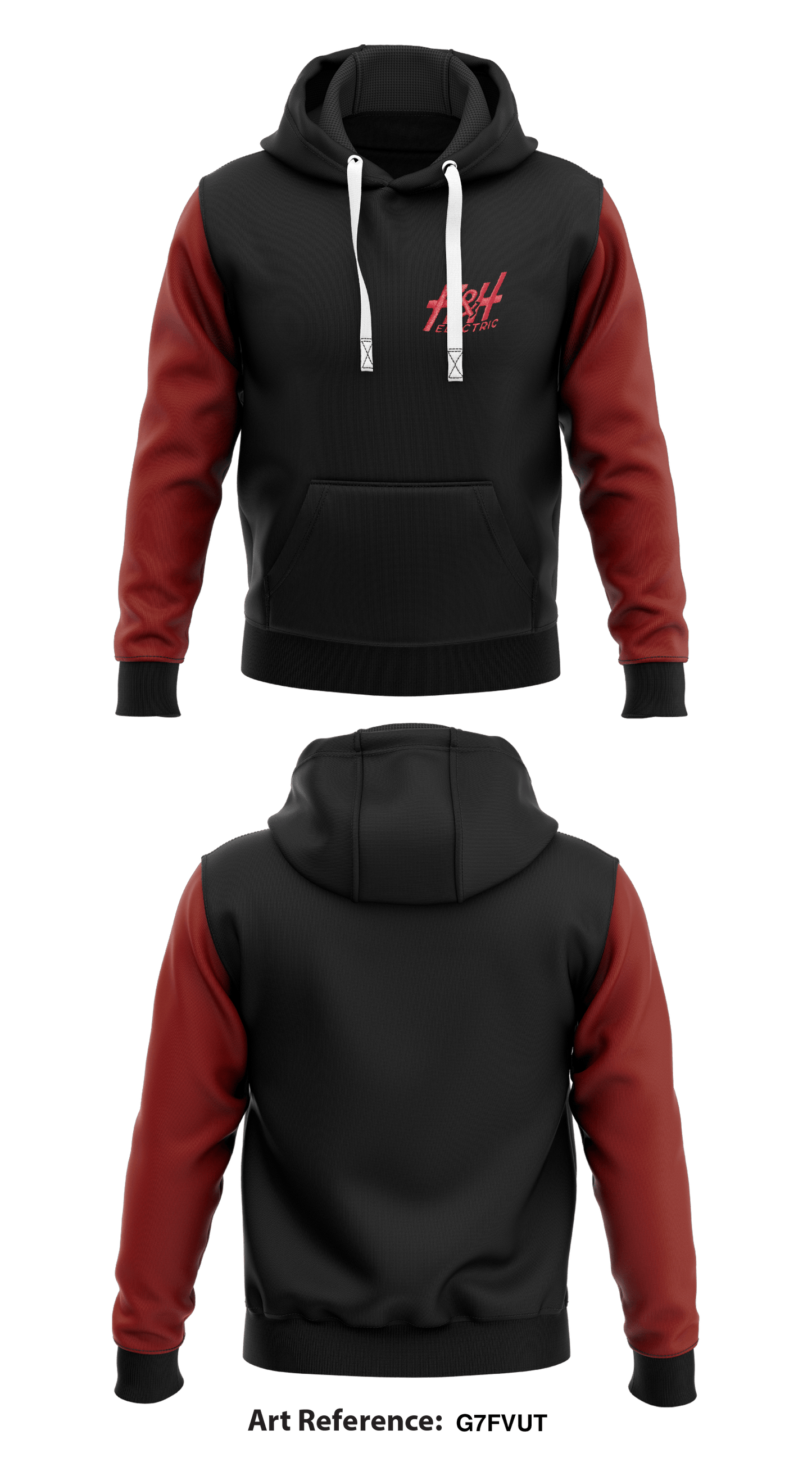 H&H Electric  Core Men's Hooded Performance Sweatshirt - g7fVUt