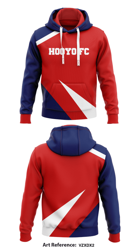 Hooyo fc Store 2  Core Men's Hooded Performance Sweatshirt - vZXDX2