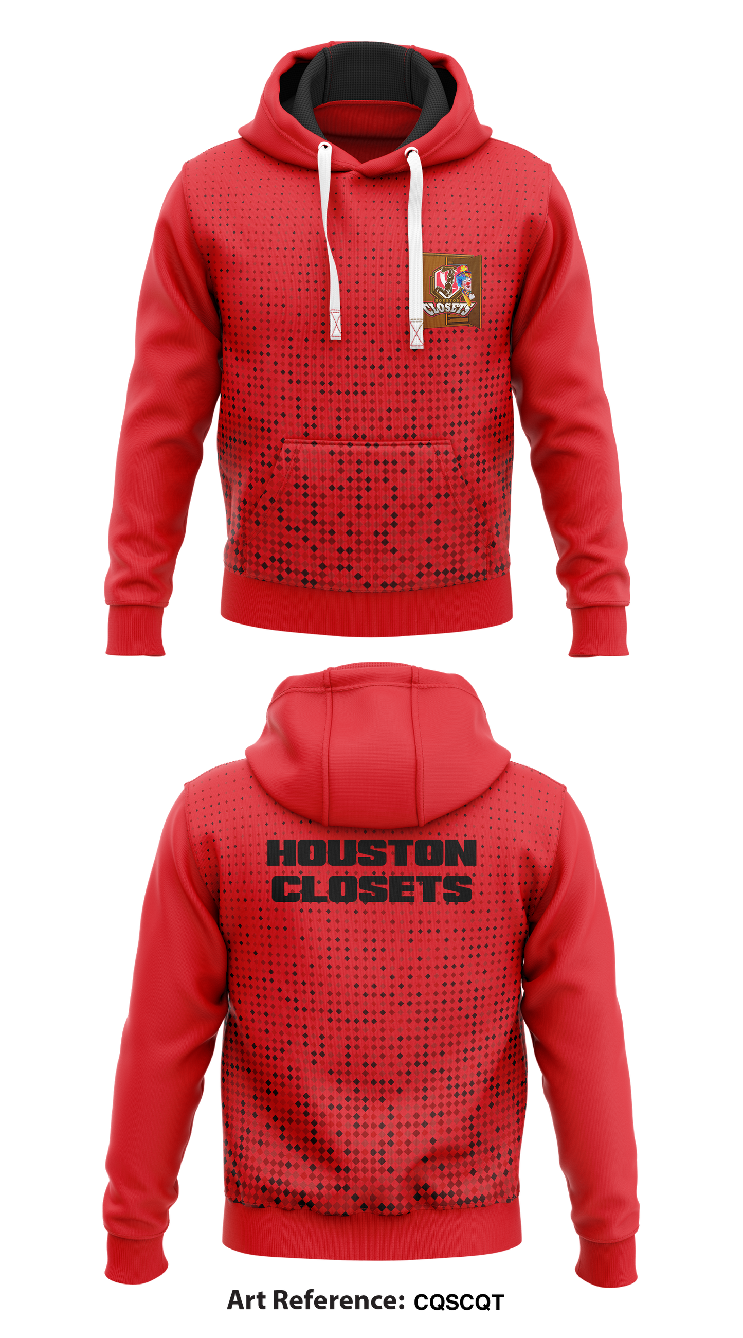 Houston Closets Store 1  Core Men's Hooded Performance Sweatshirt - CQscQt