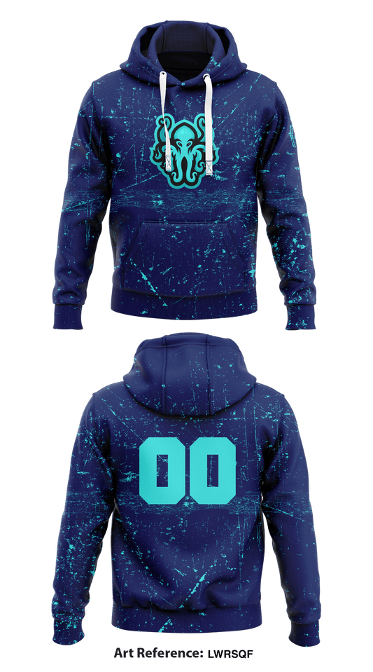 Kraken Store 1  Core Men's Hooded Performance Sweatshirt - LWrSqf