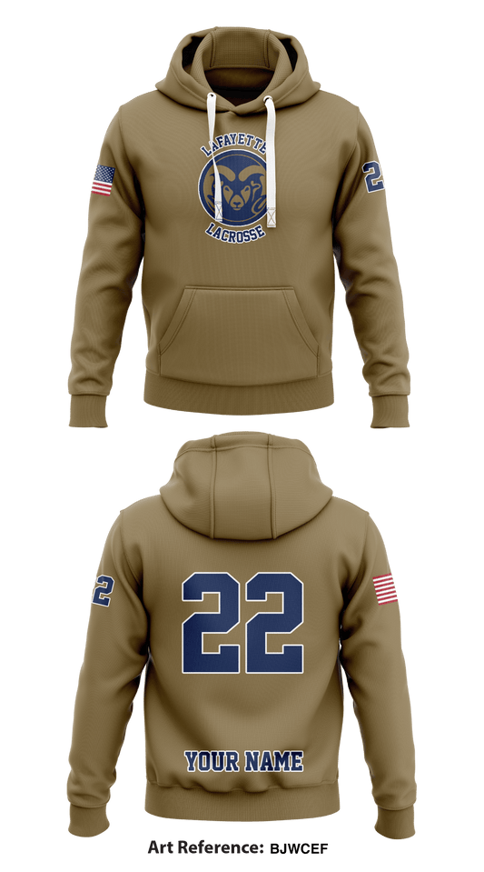 Lafayette Rams Store 1  Core Men's Hooded Performance Sweatshirt - bjWcEf