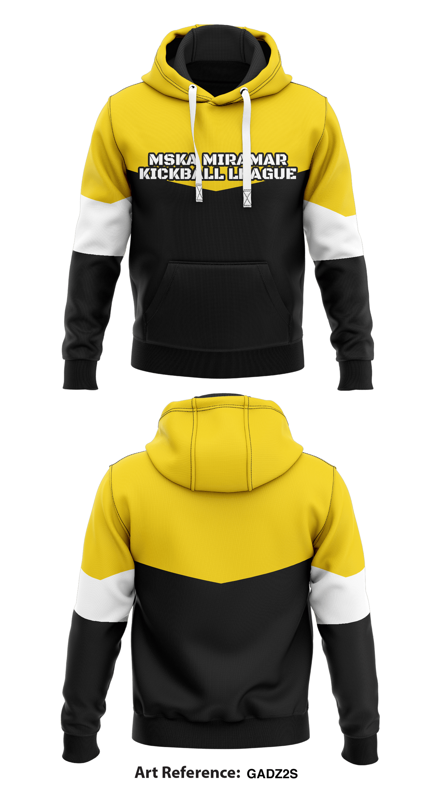 MSKA Miramar Kickball League Store 1  Core Men's Hooded Performance Sweatshirt - GadZ2s