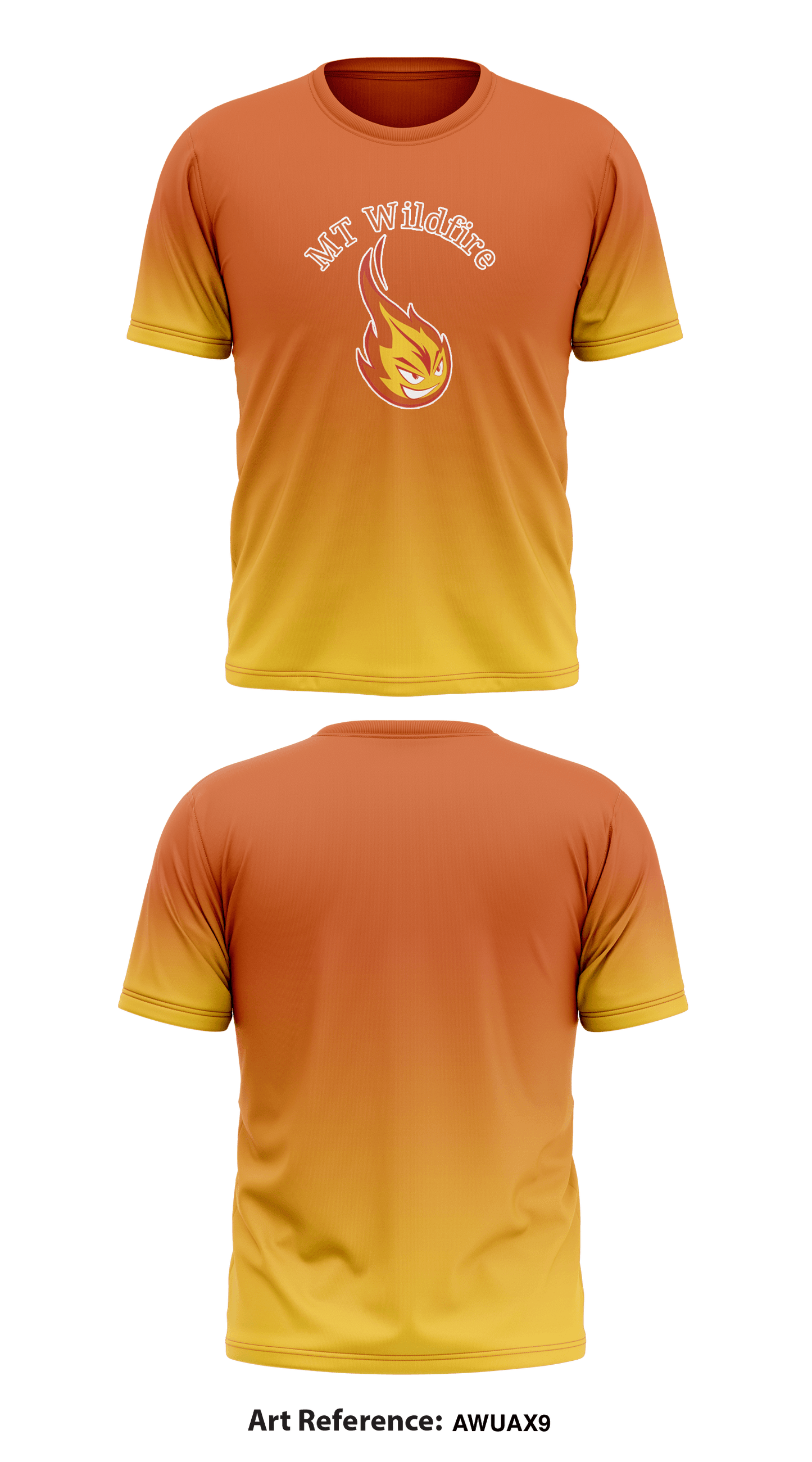 MT Wildfire Store 1 Core Men's SS Performance Tee - aWuAX9