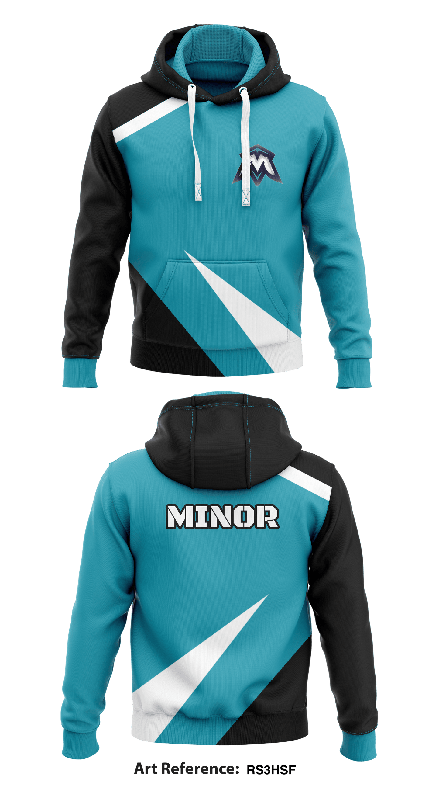 Minor Clan Store 1  Core Men's Hooded Performance Sweatshirt - RS3hsf