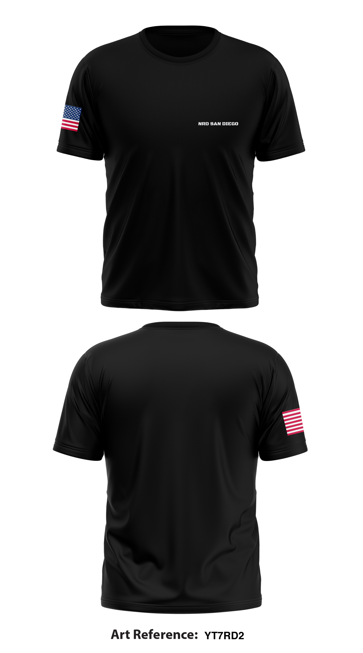 NRD San Diego Store 1 Core Men's SS Performance Tee - YT7rd2