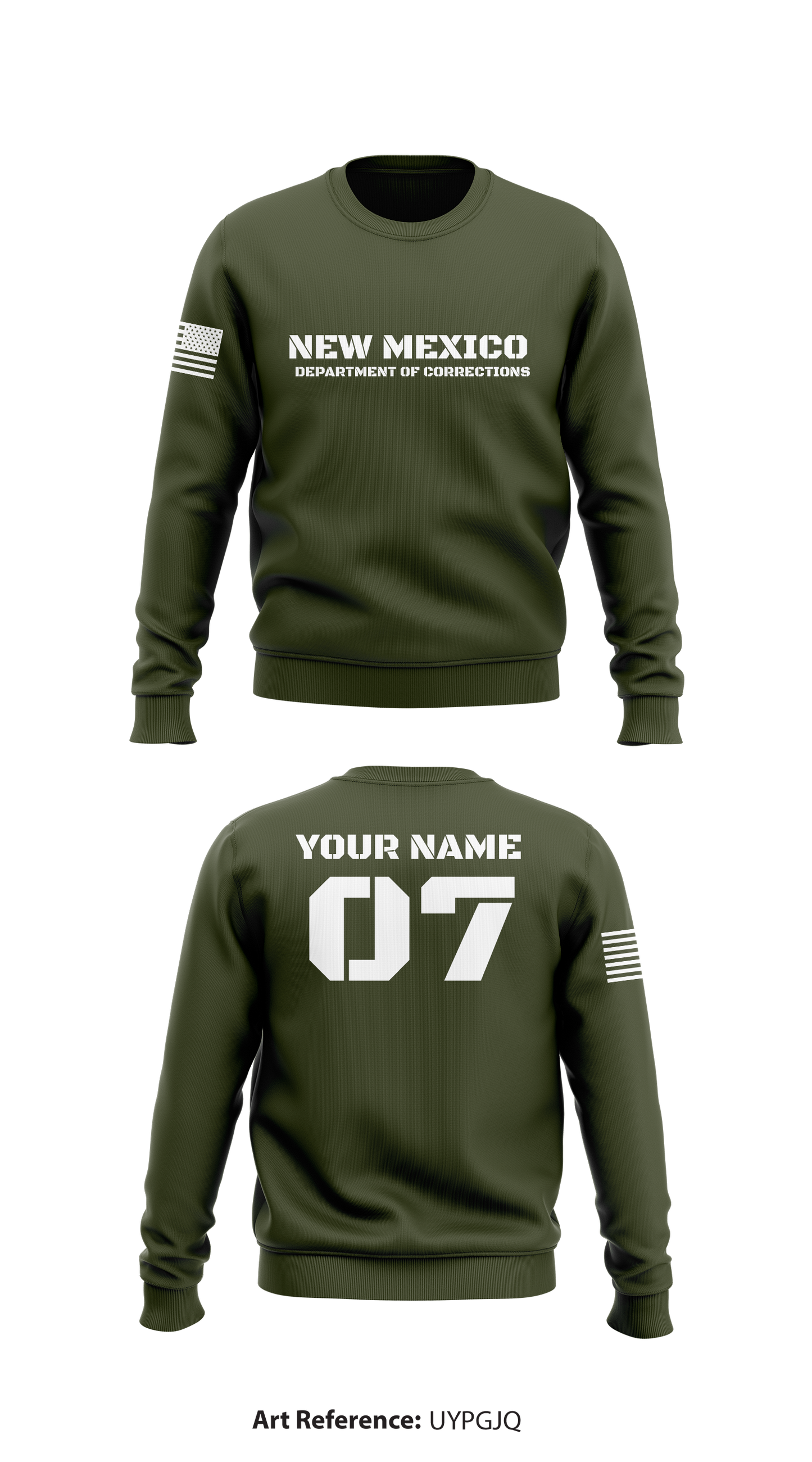 New Mexico department of corrections Store 1 Core Men's Crewneck Performance Sweatshirt - UYPgJq