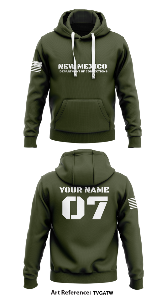 New Mexico department of corrections Store 1 Core Men's Hooded Performance Sweatshirt - TVGATw