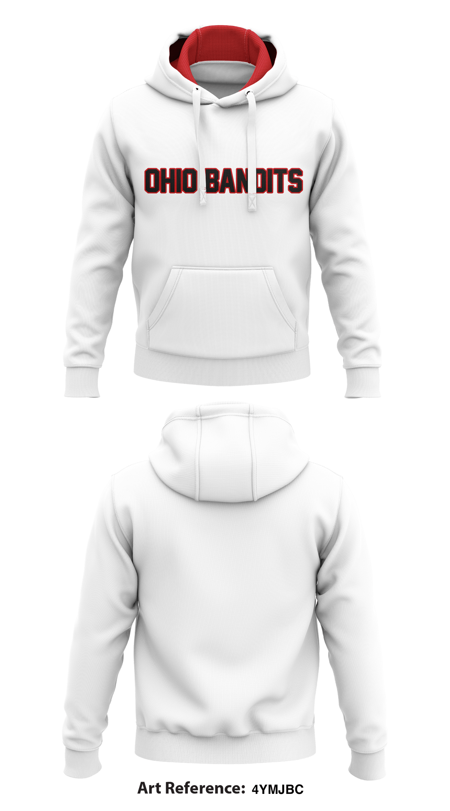 Ohio Bandits  Store 2  Core Men's Hooded Performance Sweatshirt - 4ymjBC