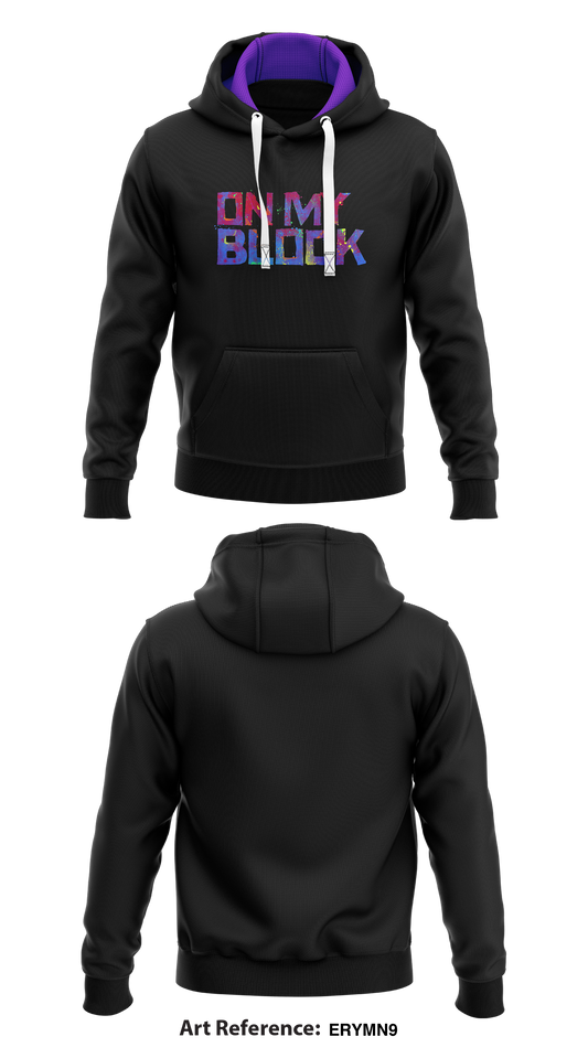 On My Block Fans Store 1 Core Men's Hooded Performance Sweatshirt - ErYMn9