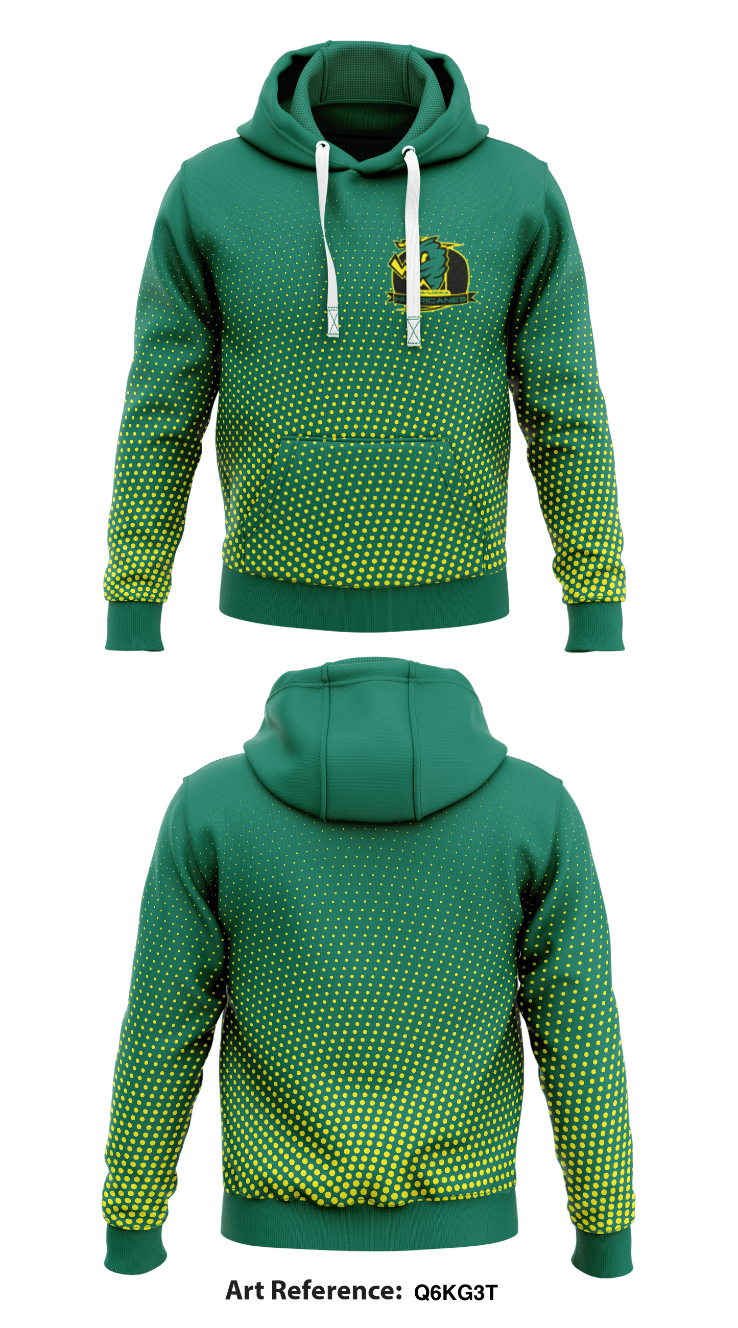 Opa-Locka Hurricanes   Core Men's Hooded Performance Sweatshirt - q6KG3t