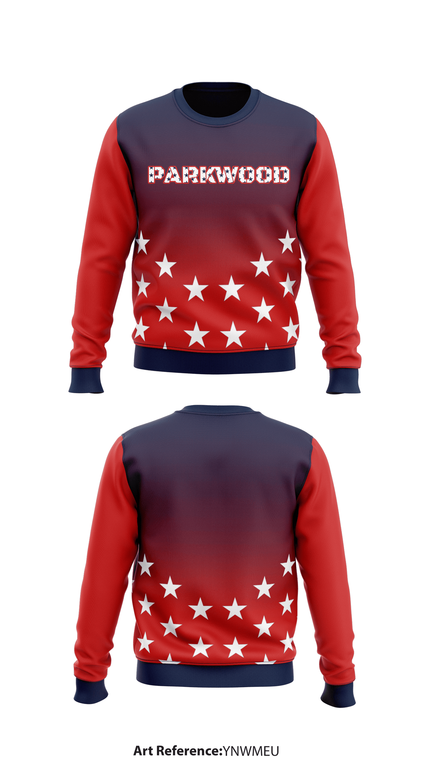 Parkwood Core Men's Crewneck Performance Sweatshirt - YnwmEU