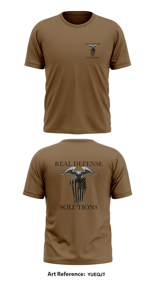 REAL DEFENSE SOLUTIONS Store 1 Core Men's SS Performance Tee - yuEqjT