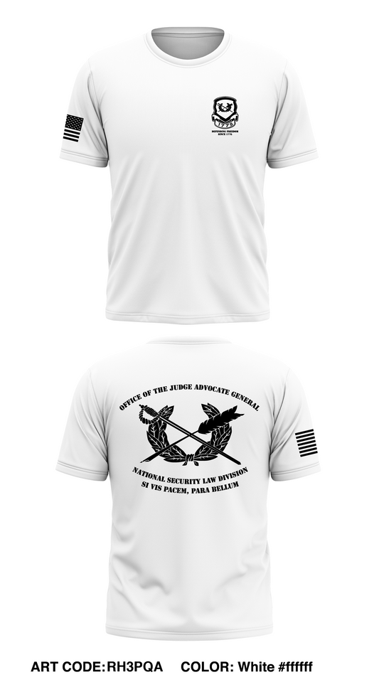 Office of the Judge Advocate General - National Security Law Division Core Men's SS Performance Tee - RH3PQA