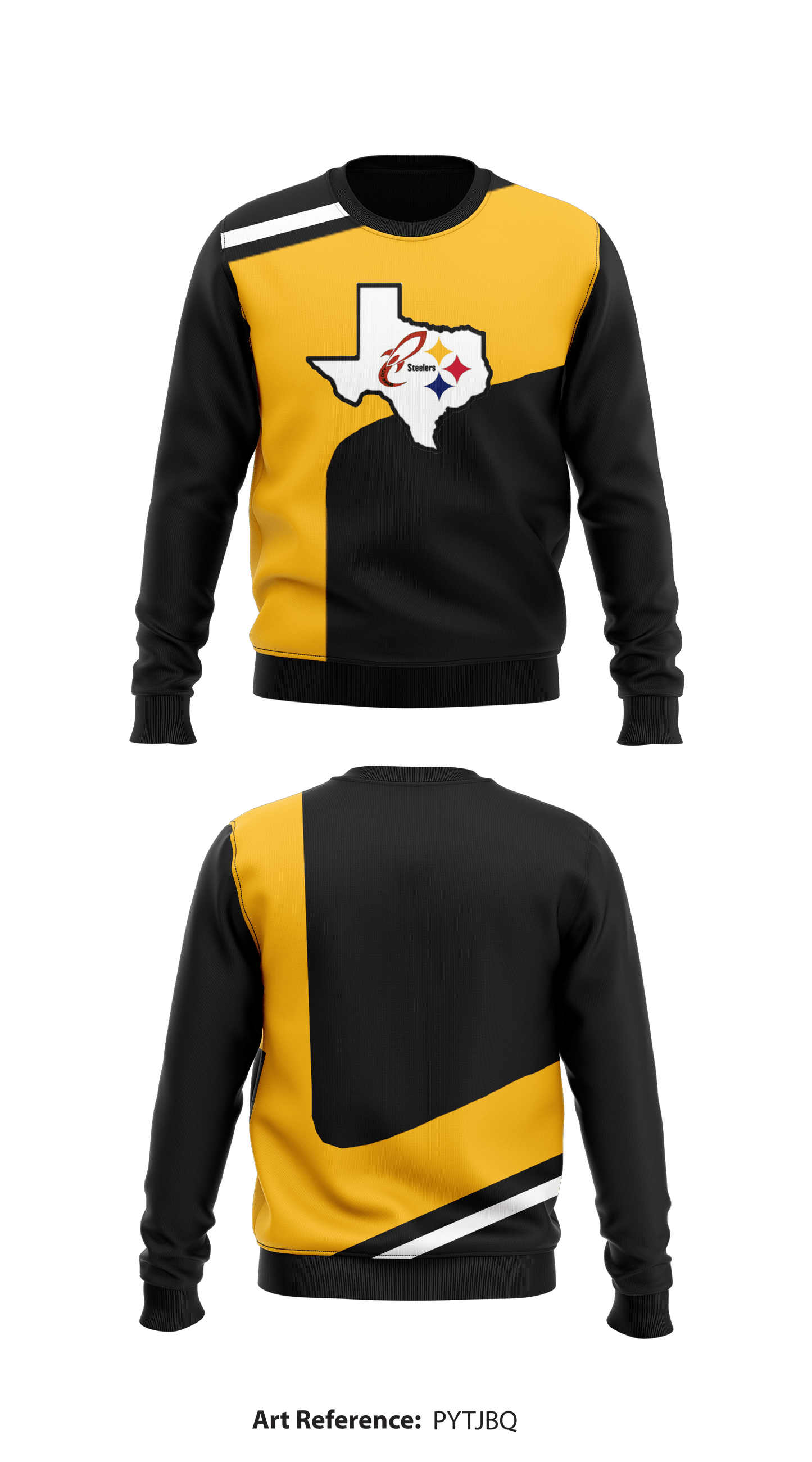 Space City Steelers Core Men's Crewneck Performance Sweatshirt - pYTJbq