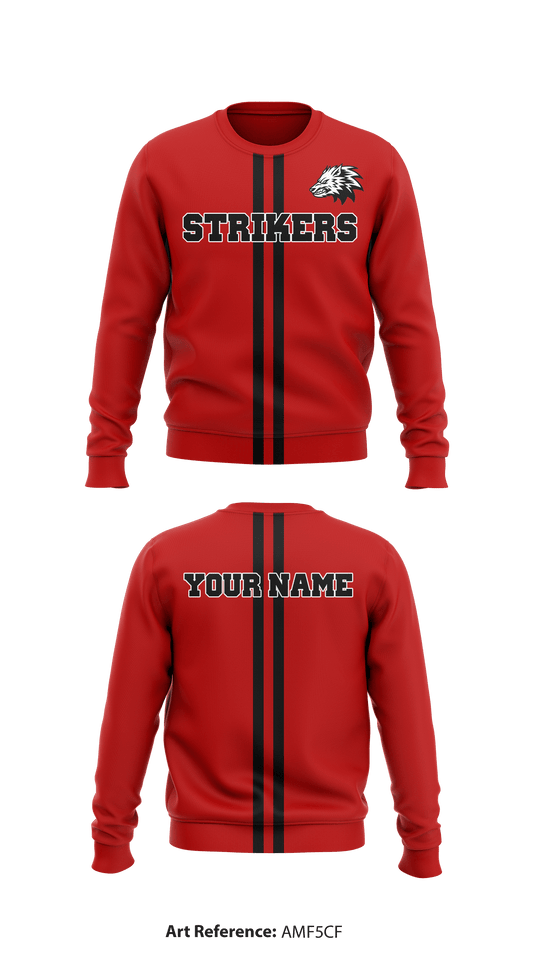 STRIKERS-2 Core Men's Crewneck Performance Sweatshirt - aMF5cF