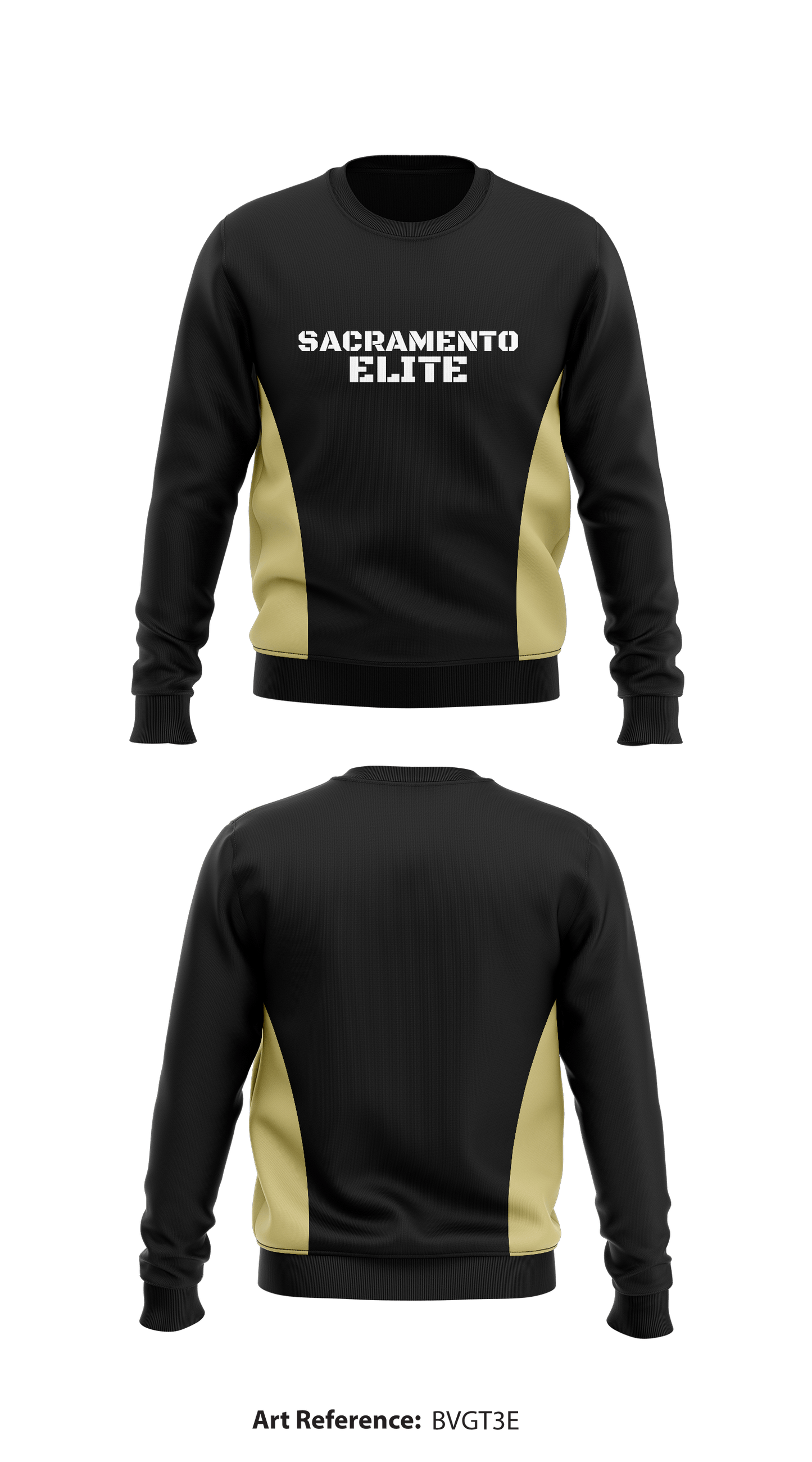 Sacramento Elite Core Men's Crewneck Performance Sweatshirt - BVGT3E