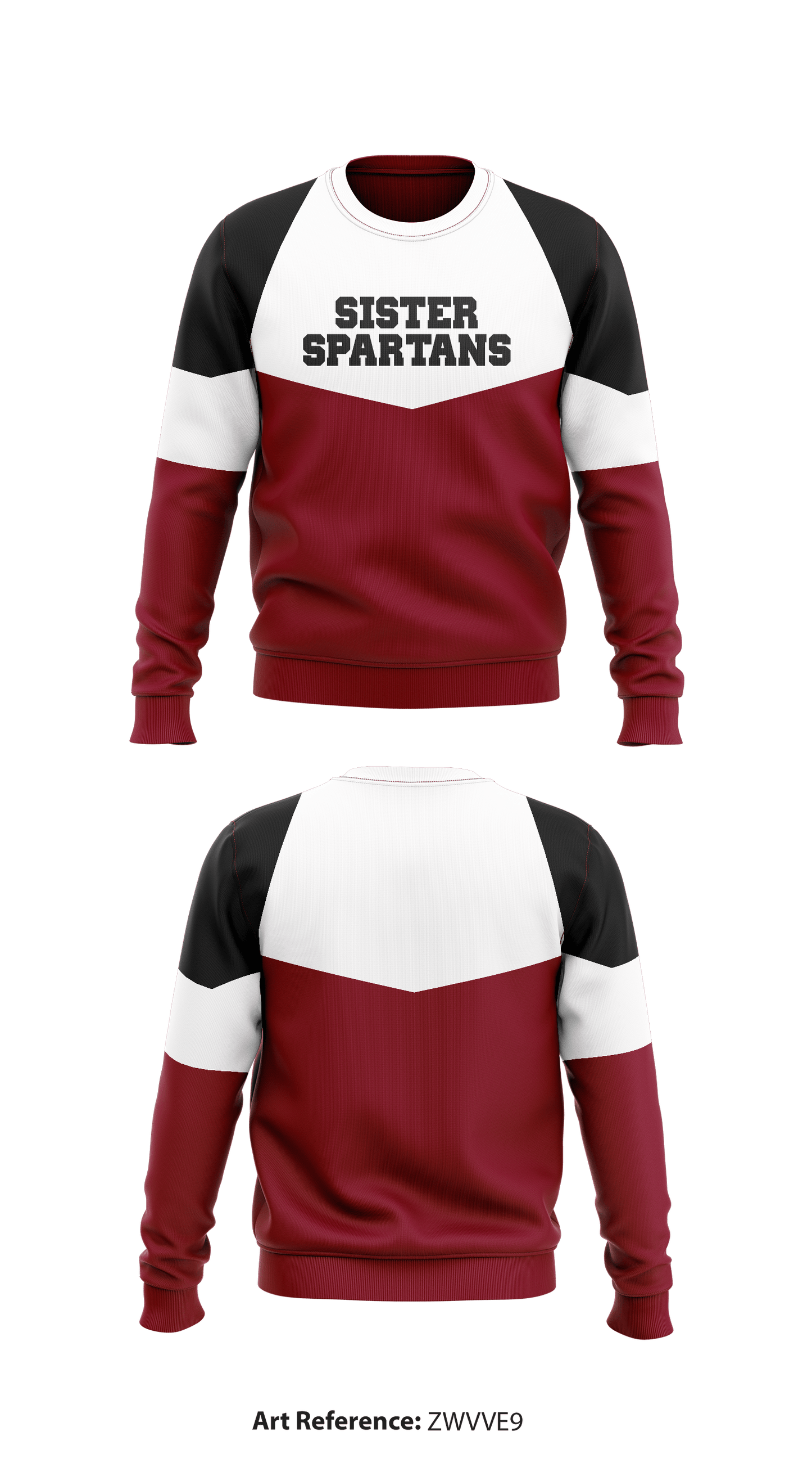 Sister Spartans Core Men's Crewneck Performance Sweatshirt - ZwvvE9
