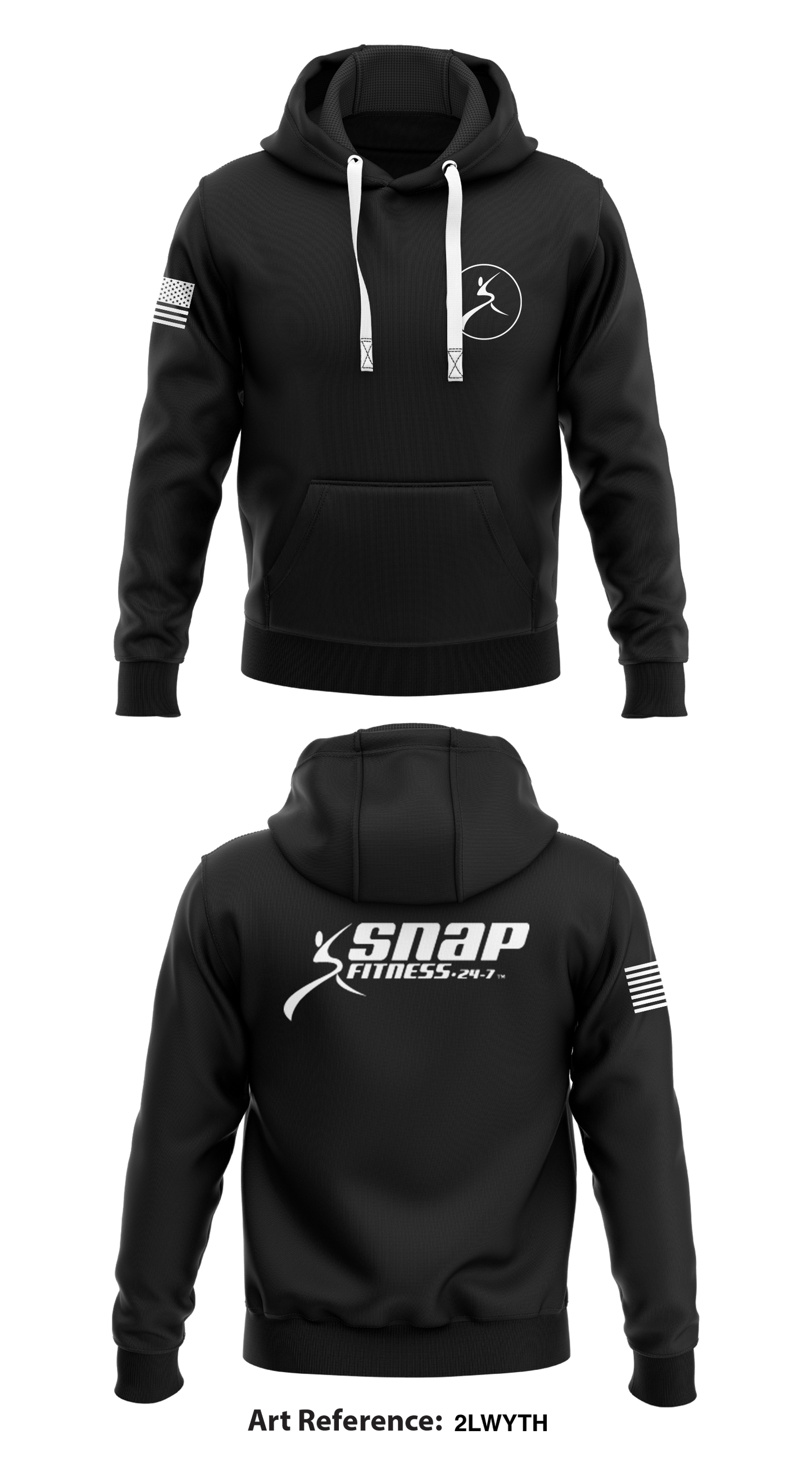 Snap Fitness Columbus Store 1  Core Men's Hooded Performance Sweatshirt - 2LWytH