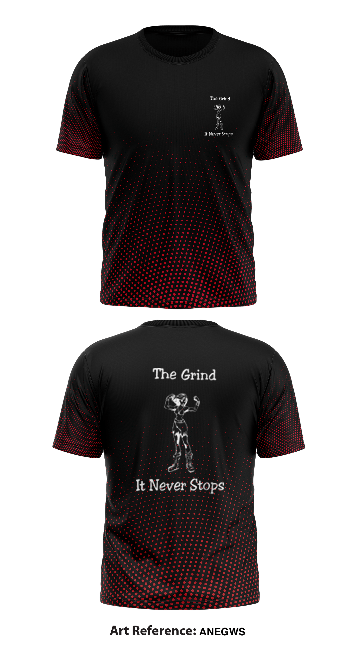 The Grind Core Men's SS Performance Tee - ANEGWs