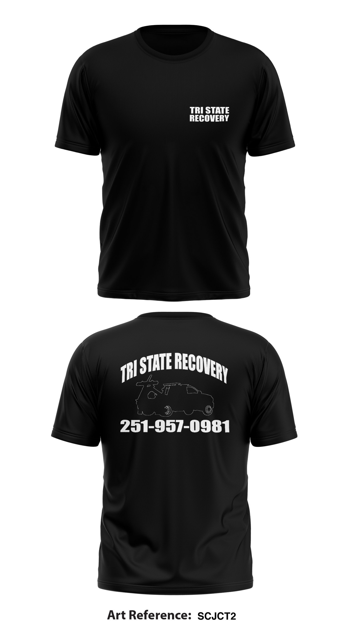 Tri State Asset Recovery Core Men's SS Performance Tee - ScjCt2