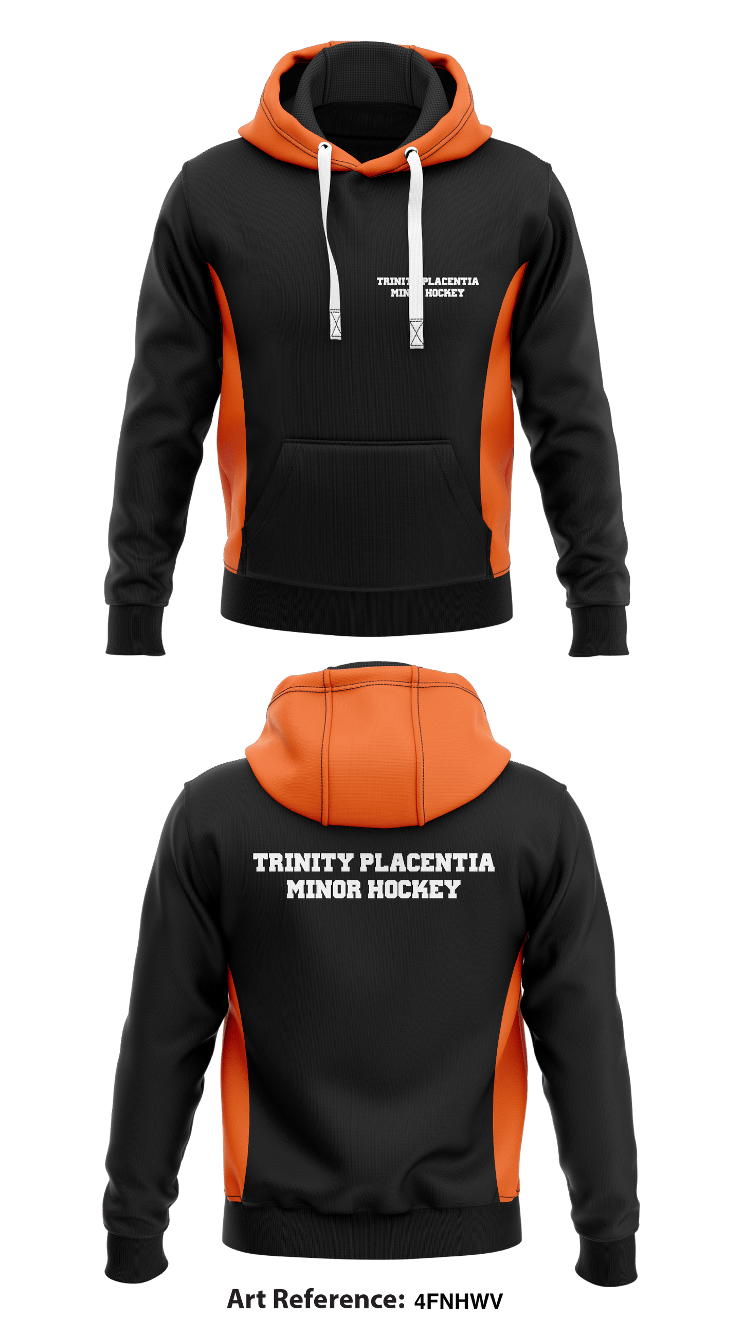 Trinity Placentia Minor Hockey Store 1 Core Men's Hooded Performance Sweatshirt - 4FNhwV