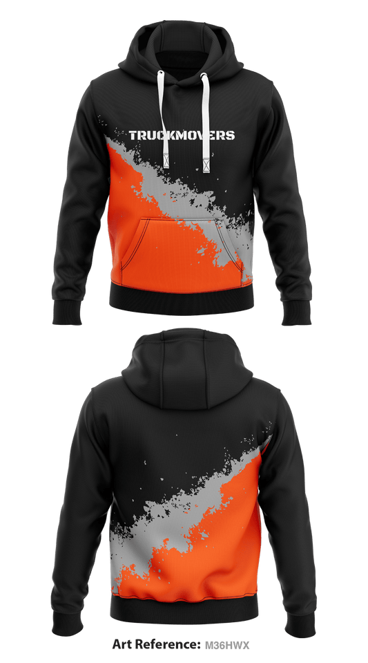 Truckmovers1  Core Men's Hooded Performance Sweatshirt - m36hwx