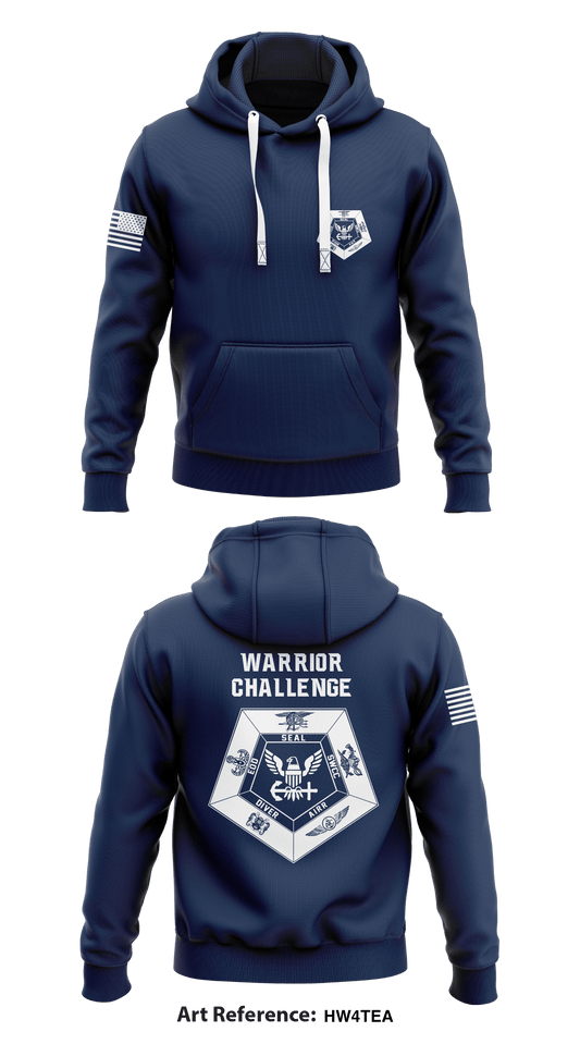 Warrior Challenge  Store 1  Core Men's Hooded Performance Sweatshirt - Hw4tEA