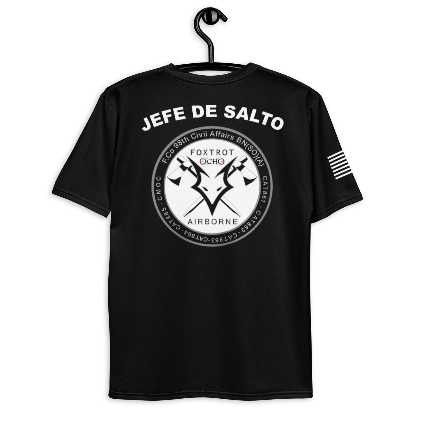 98th Fox Co JEFE DE SALTO Premium Short Sleeve Core Men's SS Performance Tee - Fh87qn