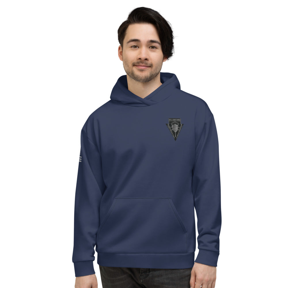 FCI Safford Disturbance Control Team Store 1  Core Men's Hooded Performance Sweatshirt - Q7CAubNAV