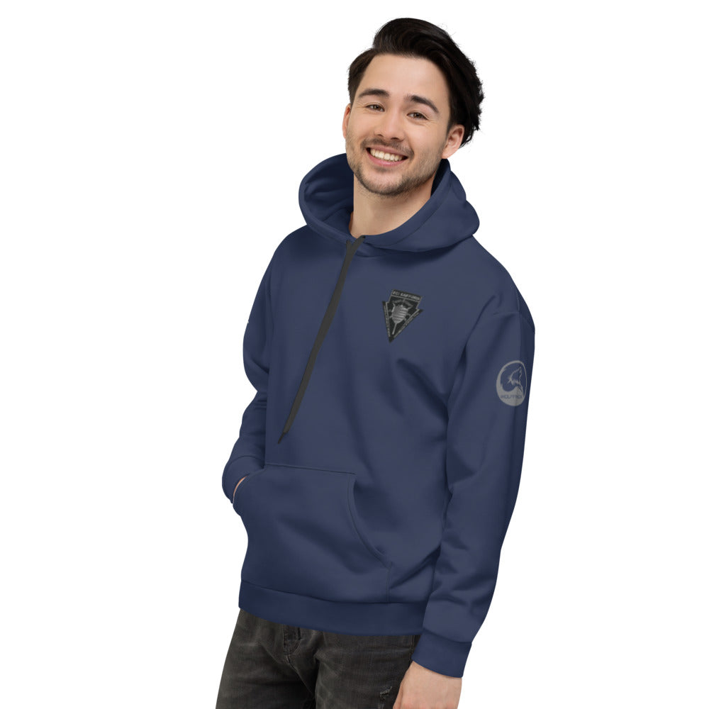 FCI Safford Disturbance Control Team Store 1  Core Men's Hooded Performance Sweatshirt - Q7CAubNAV