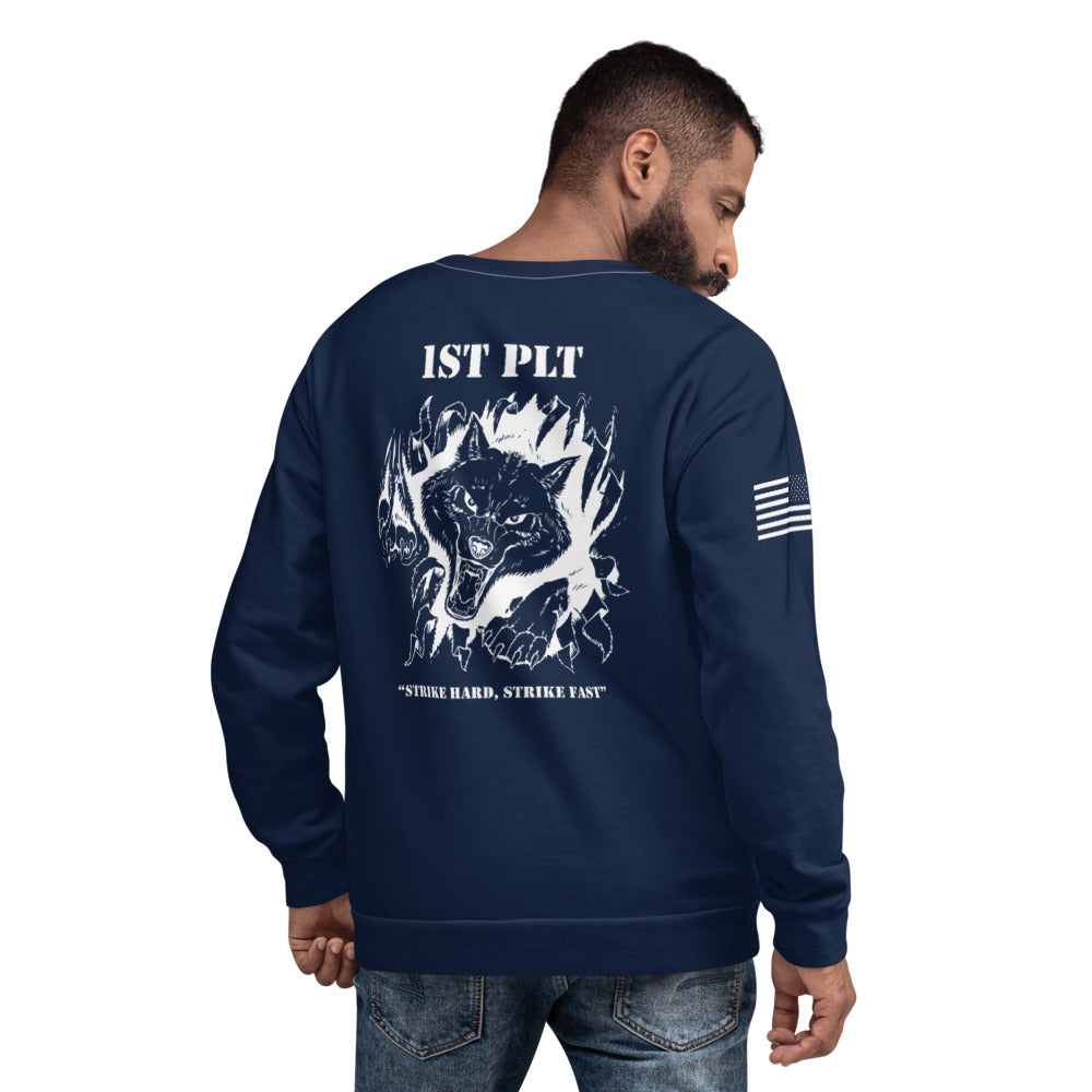 1st PLT, 293 MP CO Store 1 Core Men's Crewneck Performance Sweatshirt - 5bTqKH