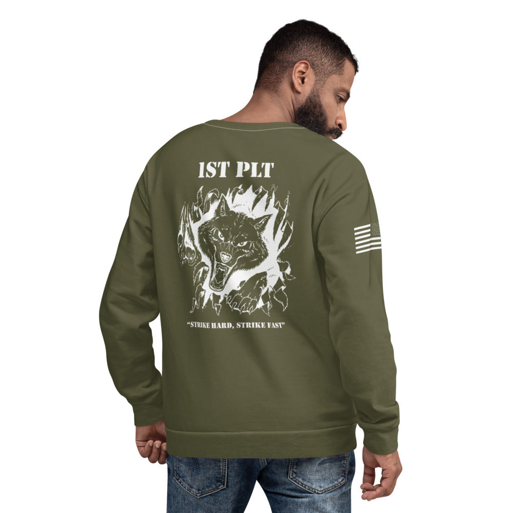 1st PLT, 293 MP CO Store 1 Core Men's Crewneck Performance Sweatshirt - sKBYjk